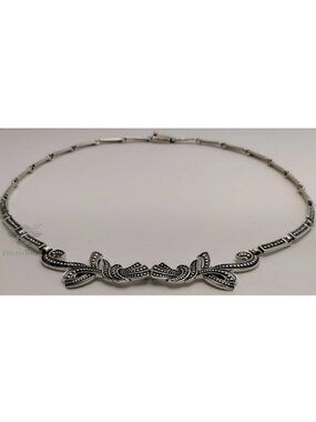 Vintage Two Trees Juan Sandoval Vazquez Taxco Sterling Necklace | 21" | 56.4g